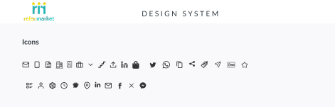 Interface icon set